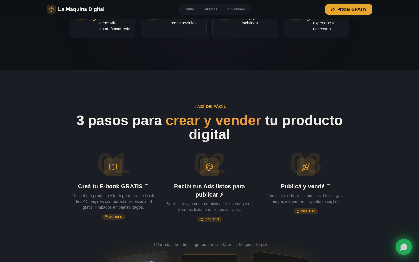 Flujo de creación y publicación