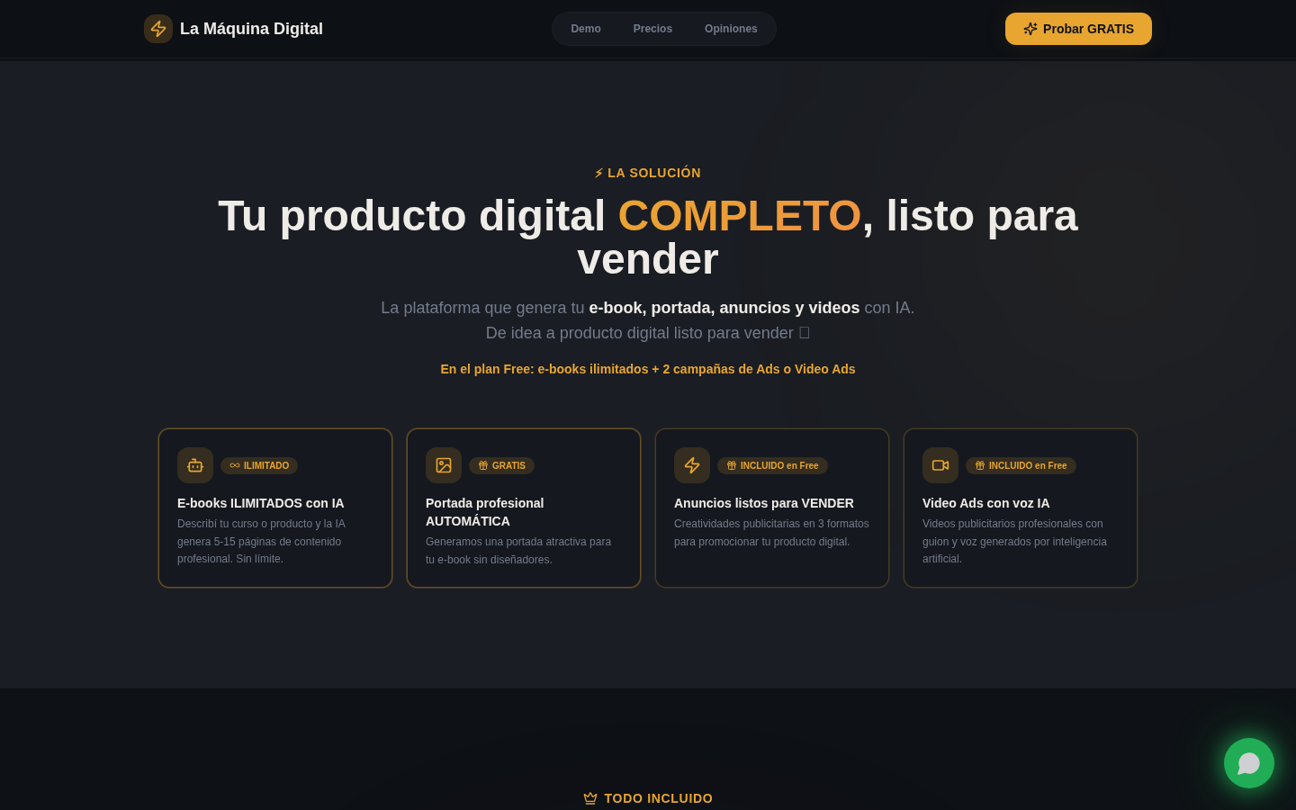 Producto digital completo con IA